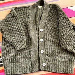 Babaa No19 cardigan sweater - Oak